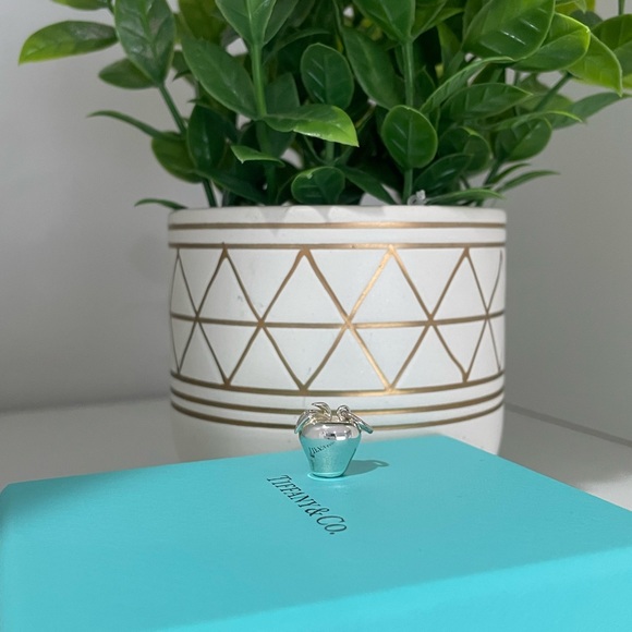 Tiffany Sterling silver apple charm